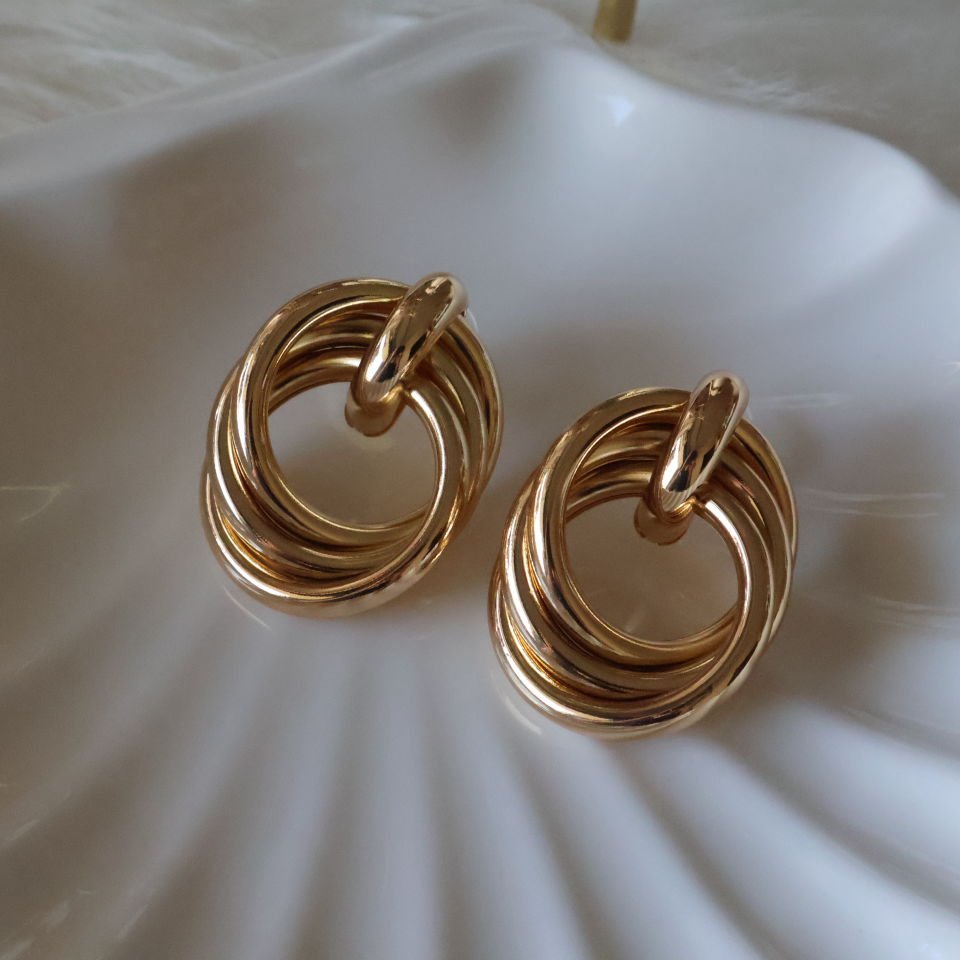 Triad Küpe Gold
