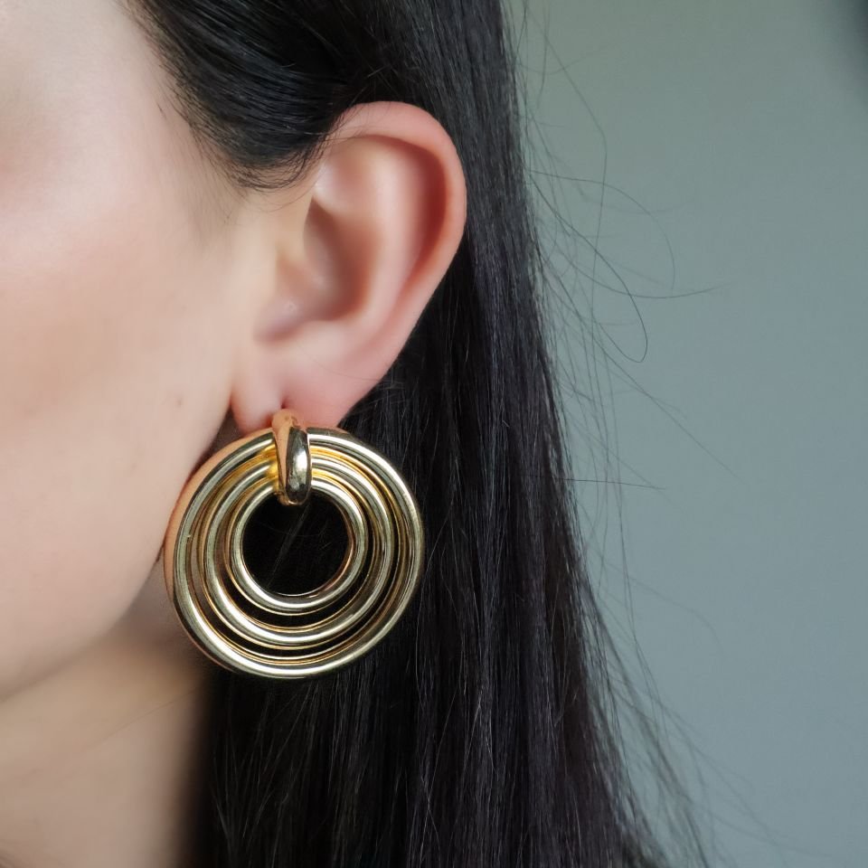 Trine Küpe Gold