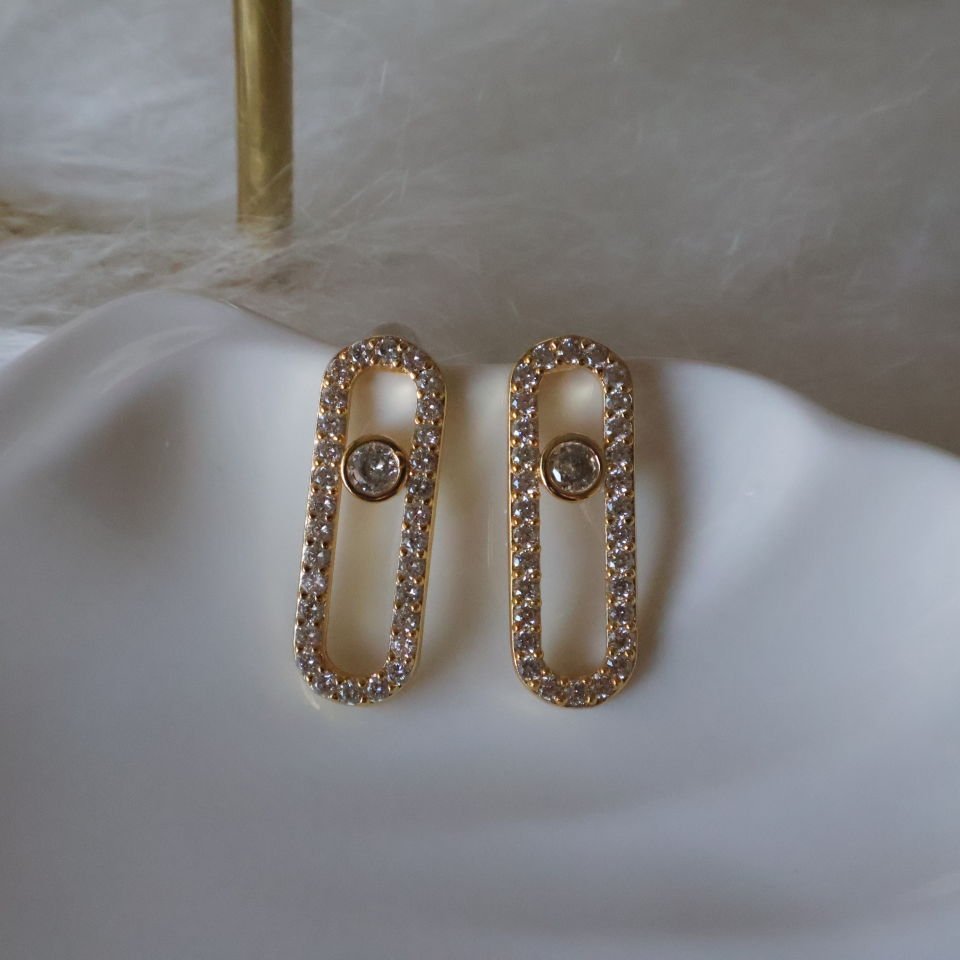 Messika Model Küpe Gold