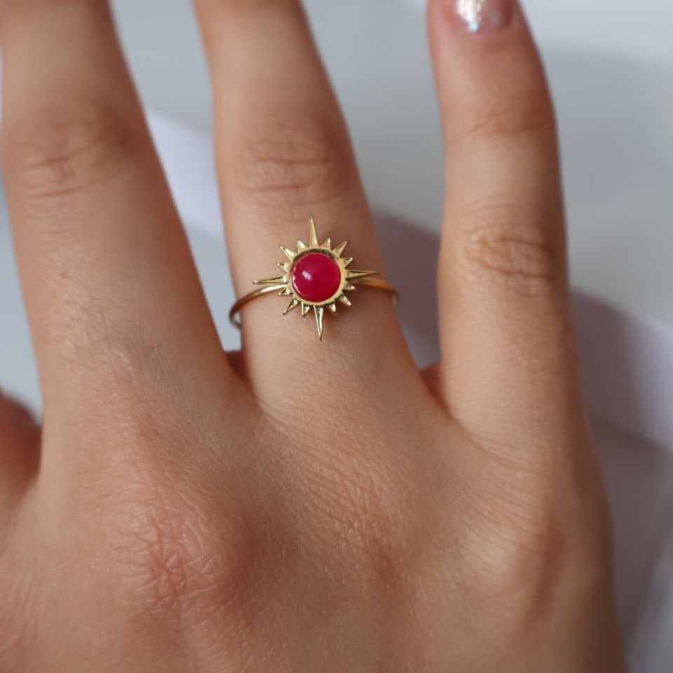Sorelle Çelik Yüzük Pembe