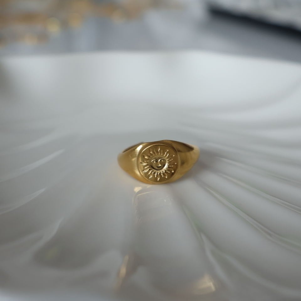 Castelle Çelik Yüzük Arı - Gold