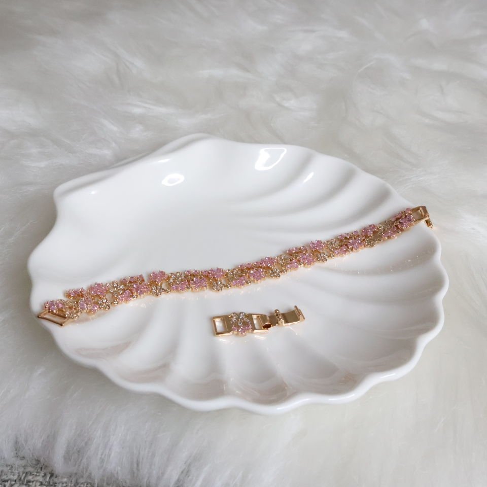 Heaven Flowers Bileklik Pembe