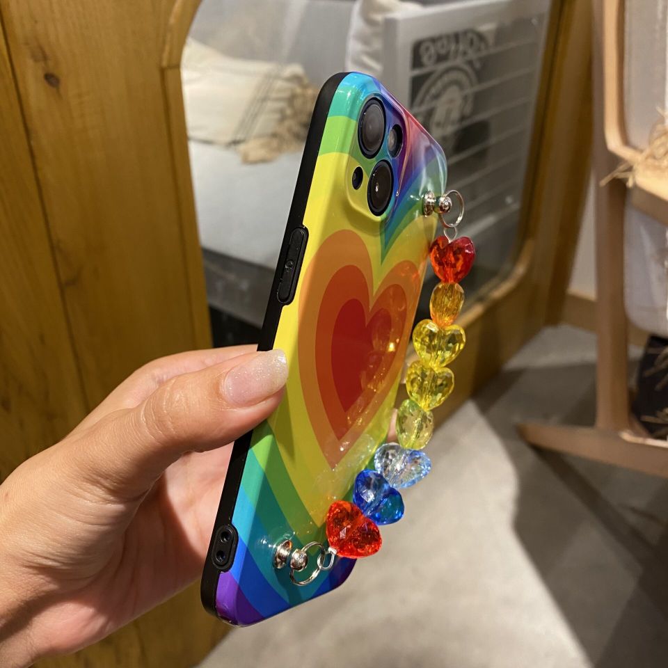 Lovely Rainbow Case  (iPhone 13 Pro Max)
