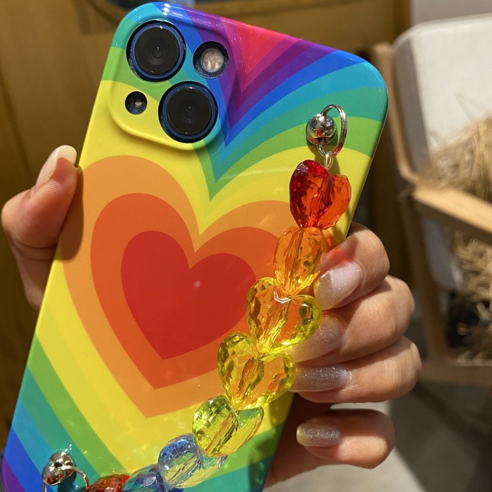 Lovely Rainbow Case  (iPhone 13 Pro Max)