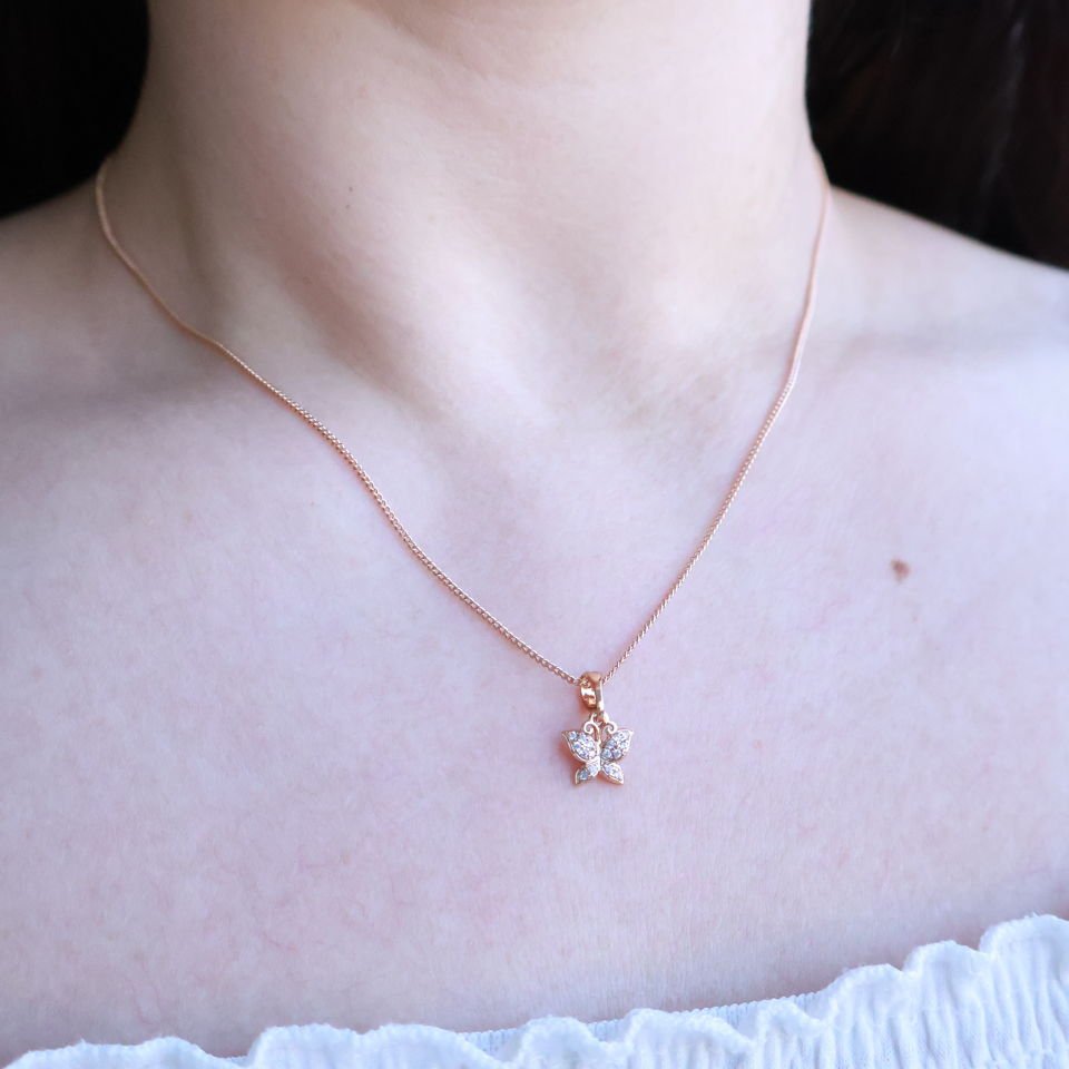 Mini Kelebek Kolye 2
