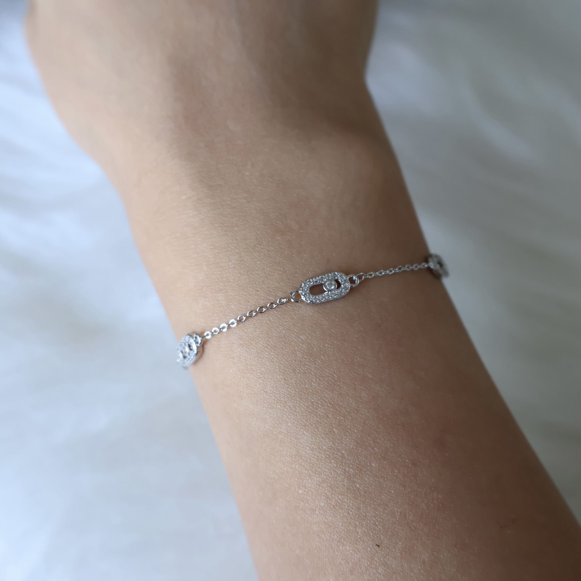 Messika Bileklik Model2 - Silver