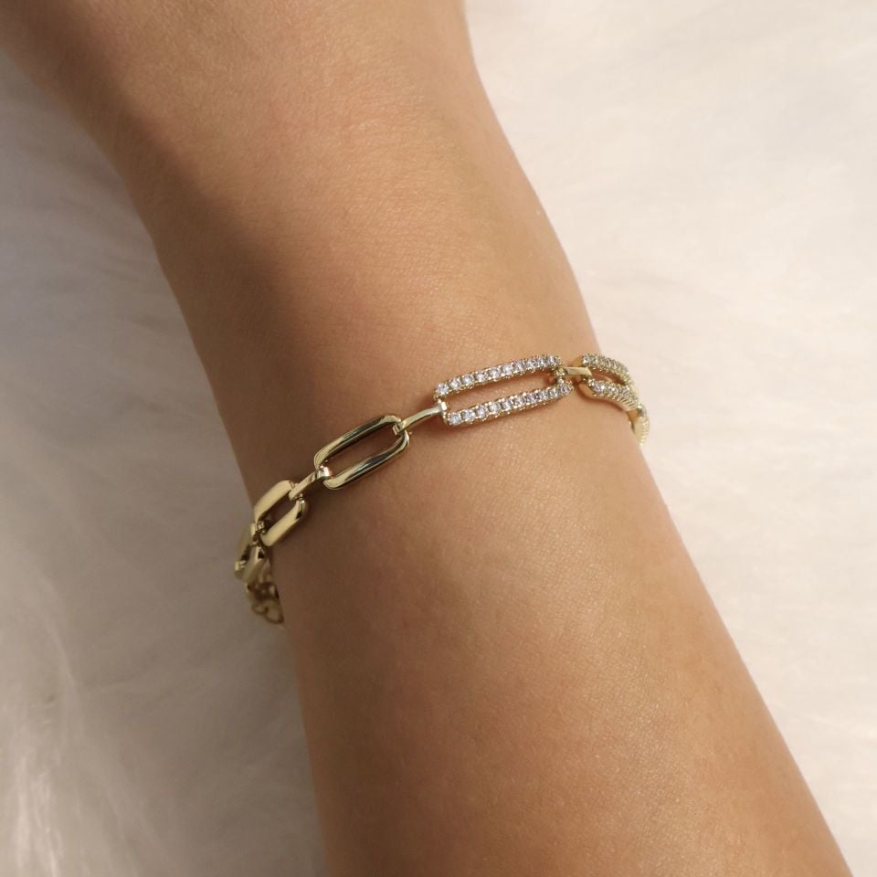 Angolare Bileklik 14K Gold