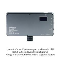 Sanger PRO-S21 RGB Led Video Efekt Işığı