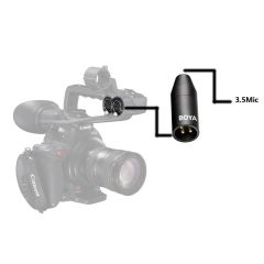 Boya 35C-XLR 3.5mm Stereo to XLR Dönüştürücü