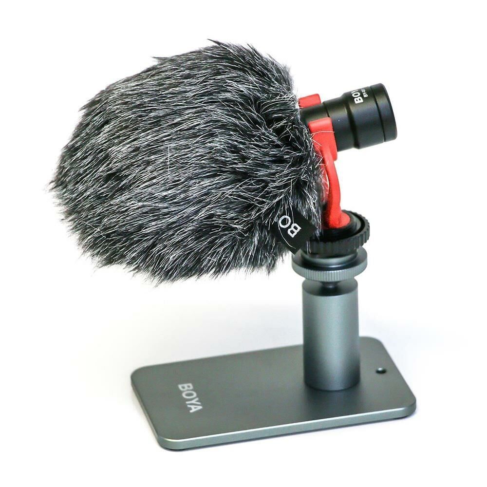 Boya BY-MM1 Condenser Mikrofon + Masa Üstü Stand