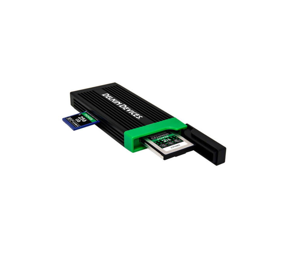 Delkin Devices USB 3.2 CFexpress Tip B ve SD Kart Okuyucu