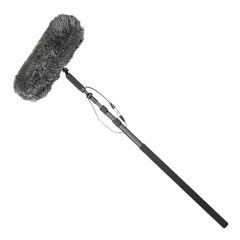 Boya Boom Pole Sopa + Shutgun Mikrofon + Rüzgar ve Şok Emici