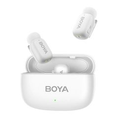 BOYA Mini Wireless Yaka Mikrofonu - Beyaz
