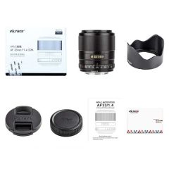 VILTROX AF 33MM F1.4 XF LENS STM FUJI BLACK
