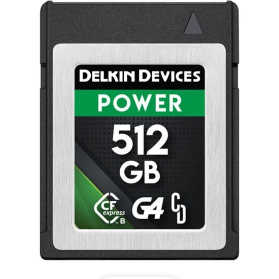 Delkin Devices 512GB POWER CFexpress Tip B Hafıza Kartı