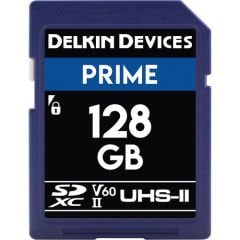 Delkin Devices 128GB Prime UHS-II SDXC Hafıza Kartı