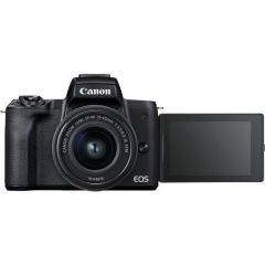 Canon EOS M50 Mark II EF-M 15-45mm IS STM Lens Vlogger Kit