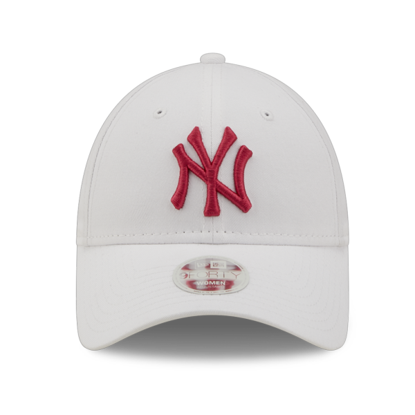 New York Yankees Fuşya Logo 60284815 Kadın Şapka