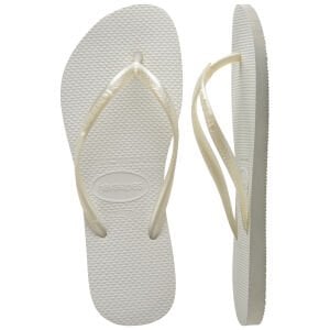 Slim Beyaz Kadın Terlik 41-42