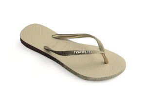 Slim Sparkle II Sand Grey Kadın Terlik