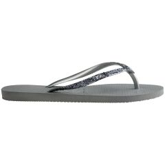 Slim Glitter II Steel Grey Kadın Terlik