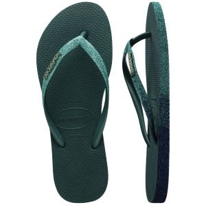 Slim Sparkle II Green Kadın Terlik