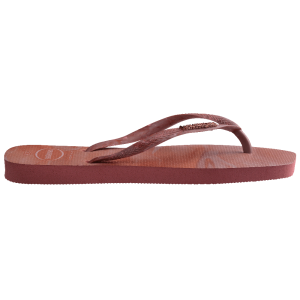 Slim Square Trendy Turuncu Kadın Terlik