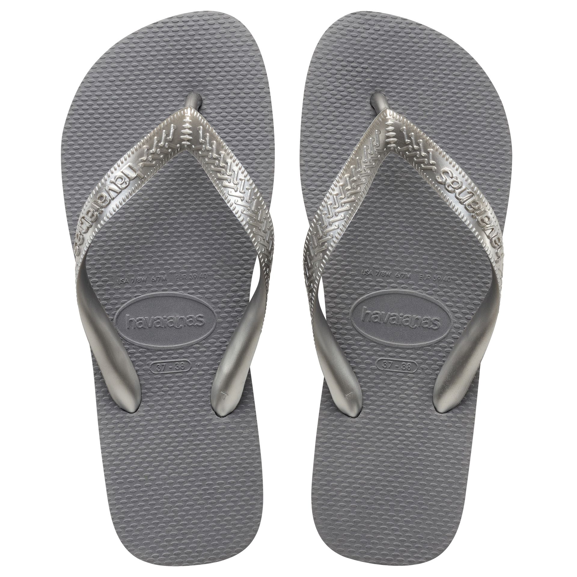 Top Tiras Steel Grey Kadın Terlik