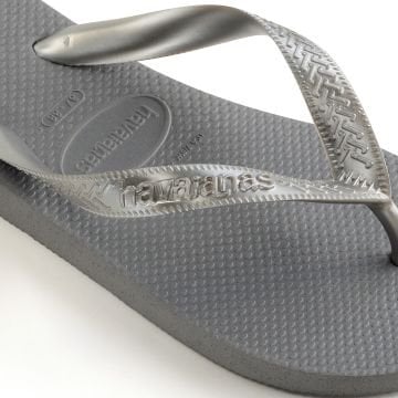 Top Tiras Steel Grey Kadın Terlik