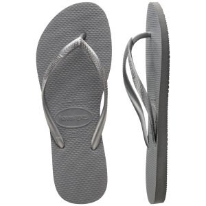 Slim Steel Grey Kadın Terlik