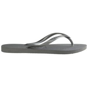 Slim Steel Grey Kadın Terlik