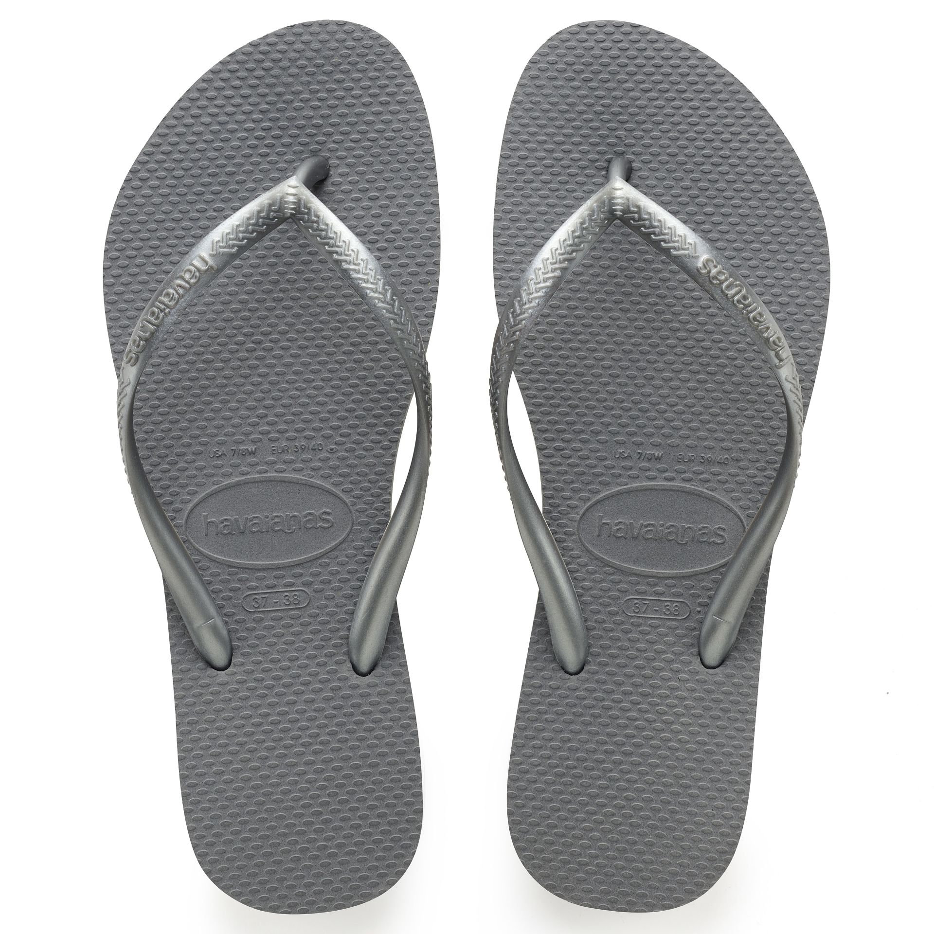 Slim Steel Grey Kadın Terlik