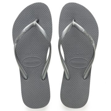 Slim Steel Grey Kadın Terlik