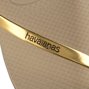 You Metallic Altın Kadın Terlik