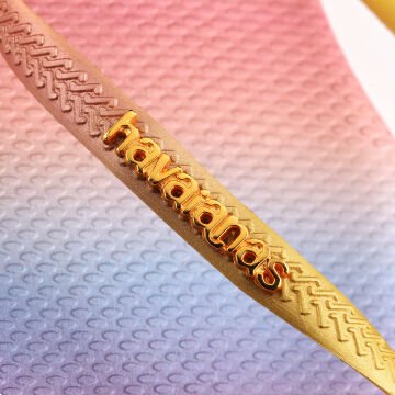 Slim Gradient Sunset Yellow Pixel Kadın Terlik 35-36