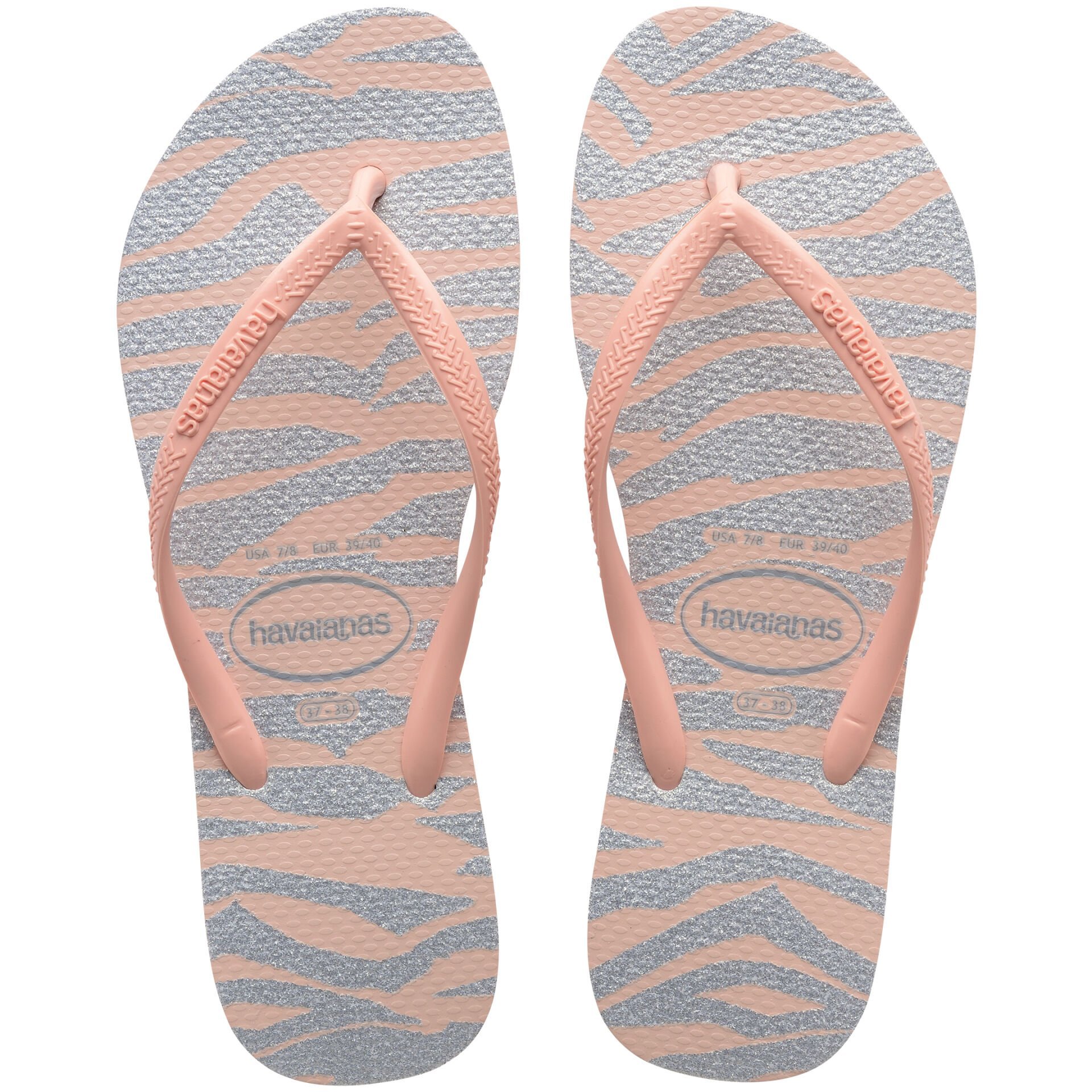 Slim Animals Glitter Ballet Rose Kadın Terlik