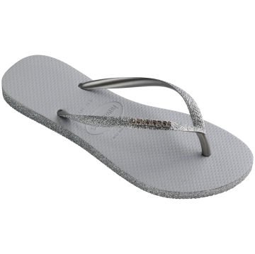 Slim Sparkle II Ice Grey Kadın Terlik