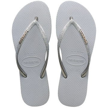 Slim Sparkle II Ice Grey Kadın Terlik