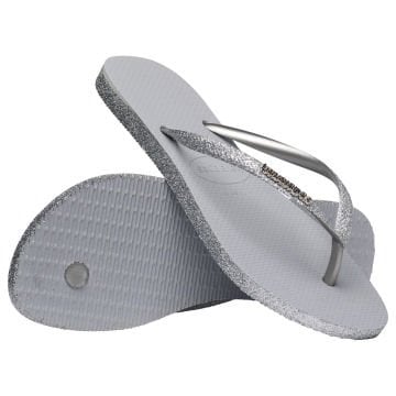 Slim Sparkle II Ice Grey Kadın Terlik