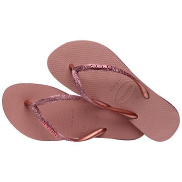Slim Sparkle II Crocus Rose Kadın Terlik