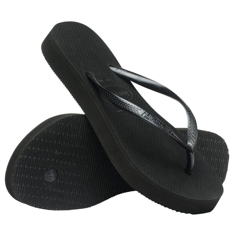 Slim Flatform Siyah Kadın Terlik 39-40