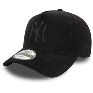 New York Yankees Siyah Suni Süet 9FORTY E-Frame Şapka 60580814