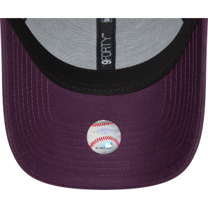 New York Yankees Kadın Metalik Logo Mor 9FORTY Şapka 60580749