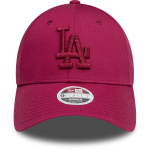 LA Dodgers Kadın Metalik Logo Koyu Kırmızı 60595493 Şapka