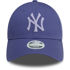 New York Yankees Kadın Metalik Logo Mor 60595490 Şapka