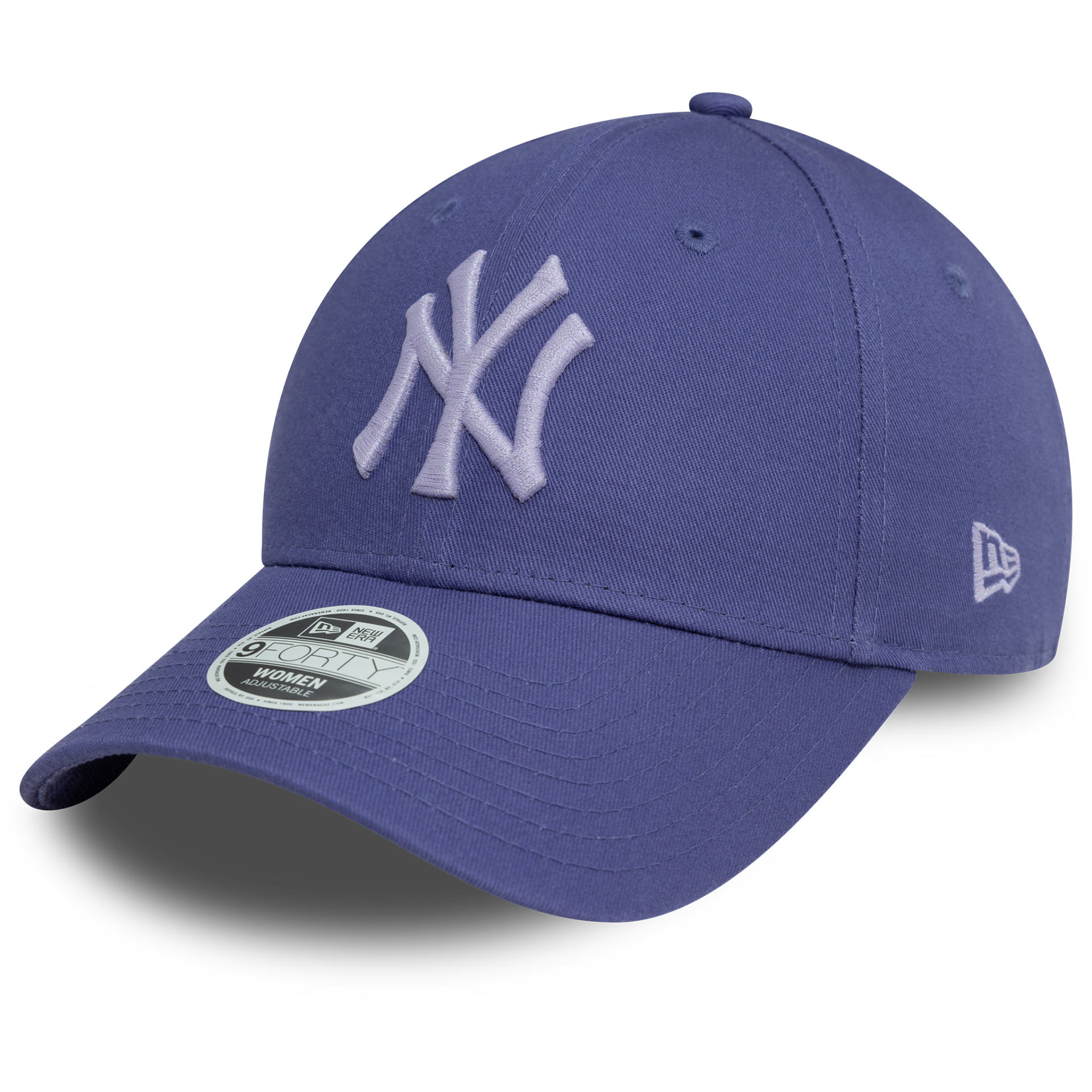 New York Yankees Kadın Metalik Logo Mor 60595490 Şapka