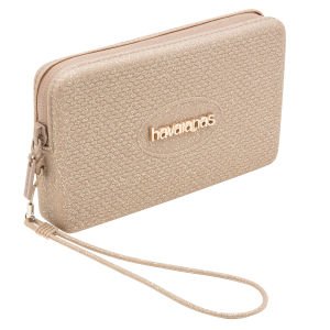 Mini Bag Plus Glitter Altın Plaj Çantası