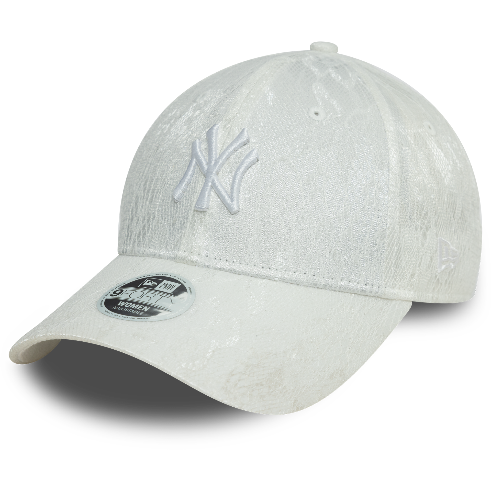New York Yankees Kadın Dantel Beyaz 60595436 Şapka