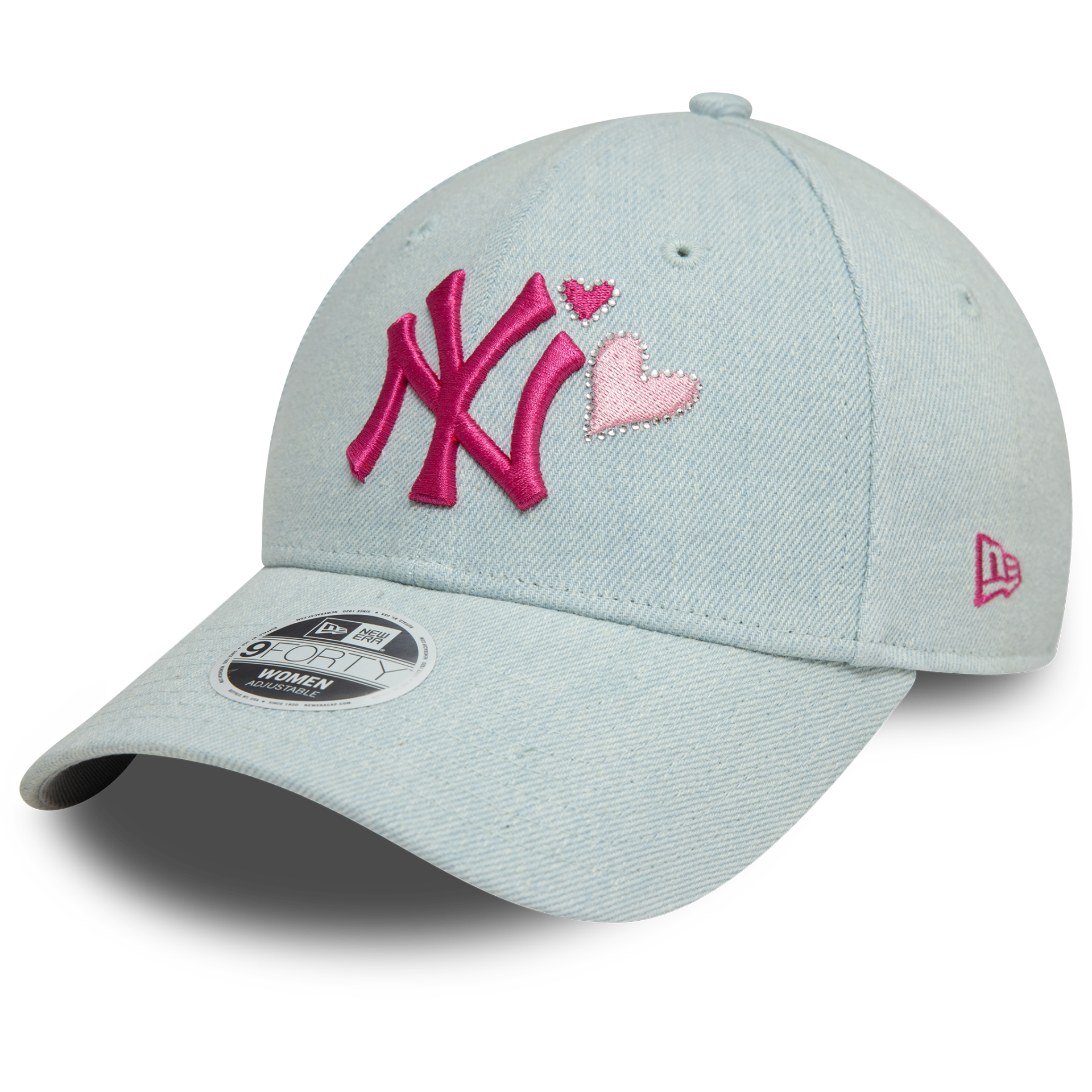 New York Yankees Kadın Mavi Kot 60595356 Şapka