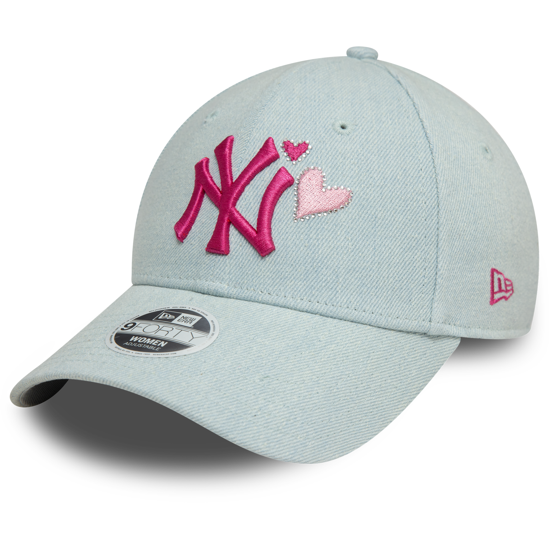 New York Yankees Kadın Mavi Kot 60595356 Şapka